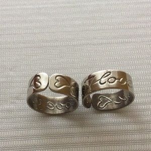 Vintage I Love You Rings